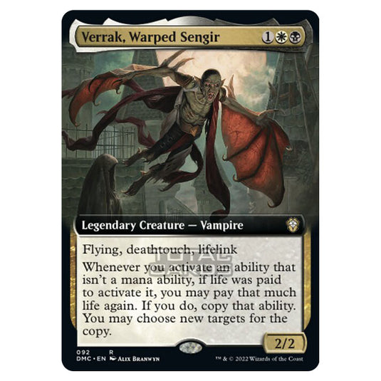 Magic The Gathering - Dominaria United Commander - Verrak, Warped Sengir - 92/48