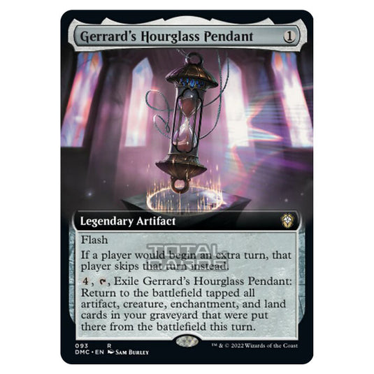 Magic The Gathering - Dominaria United Commander - Gerrard's Hourglass Pendant - 93/48