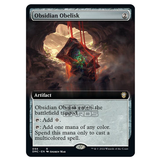 Magic The Gathering - Dominaria United Commander - Obsidian Obelisk - 94/48