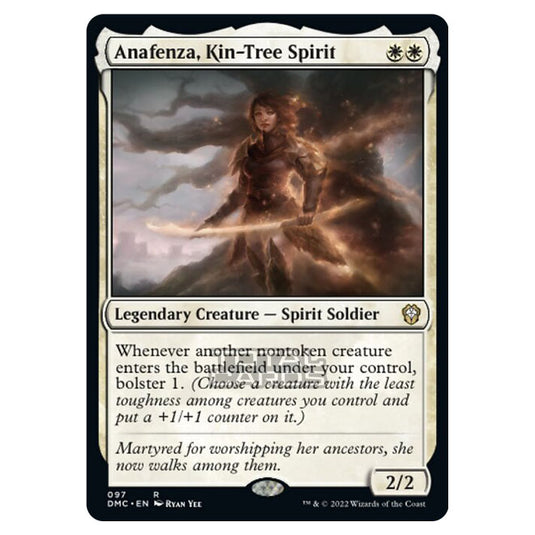 Magic The Gathering - Dominaria United Commander - Anafenza, Kin-Tree Spirit - 97/48