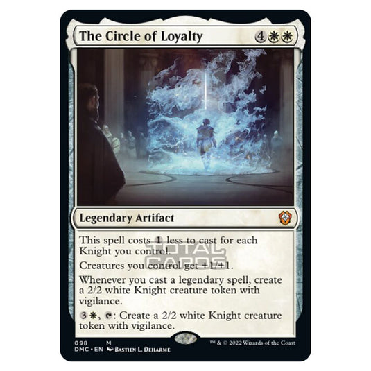 Magic The Gathering - Dominaria United Commander - The Circle of Loyalty - 98/48