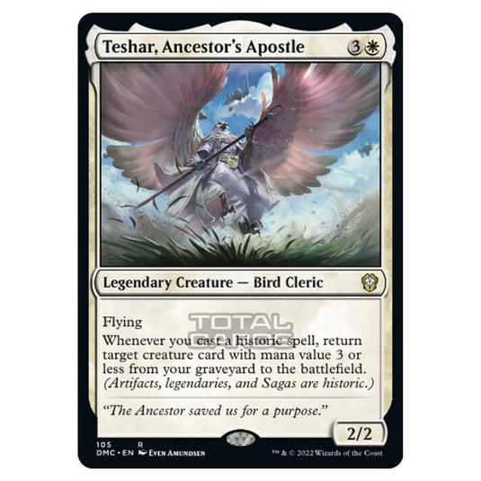 Magic The Gathering - Dominaria United Commander - Teshar, Ancestor's Apostle - 105/48