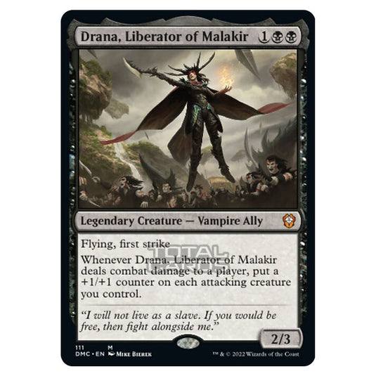 Magic The Gathering - Dominaria United Commander - Drana, Liberator of Malakir - 111/48