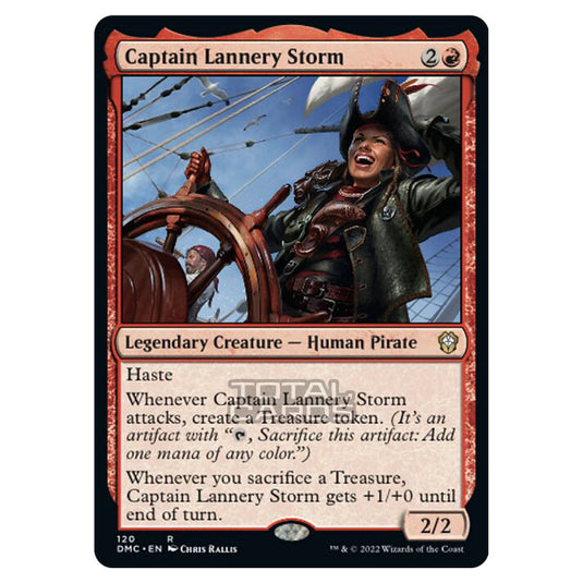 Magic The Gathering - Dominaria United Commander - Captain Lannery Storm - 120/48