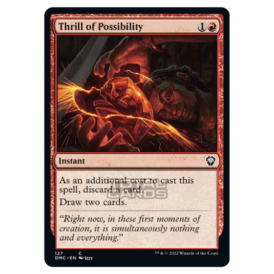 Magic The Gathering - Dominaria United Commander - Thrill of Possibility - 127/48