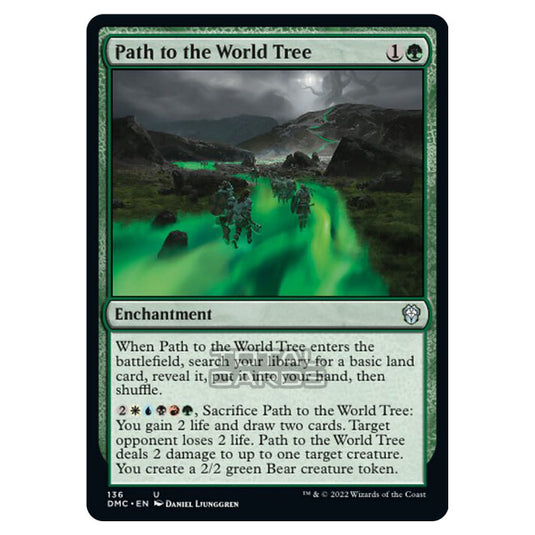 Magic The Gathering - Dominaria United Commander - Path to the World Tree - 136/48