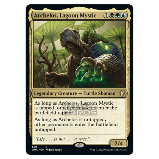 Magic The Gathering - Dominaria United Commander - Archelos, Lagoon Mystic - 140/48