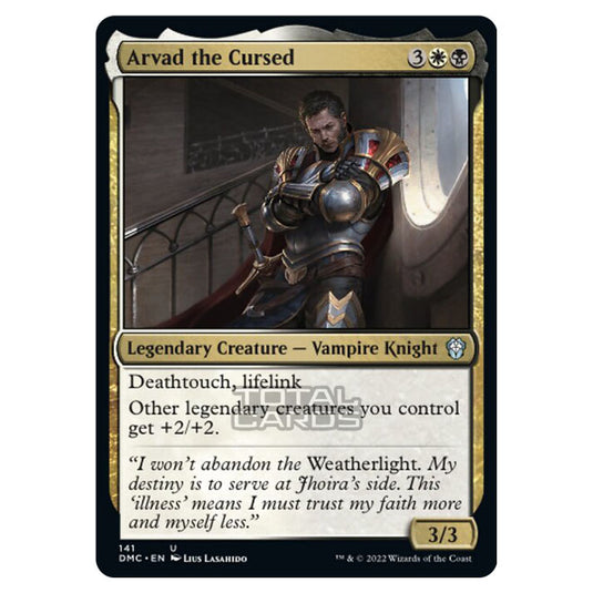 Magic The Gathering - Dominaria United Commander - Arvad the Cursed - 141/48