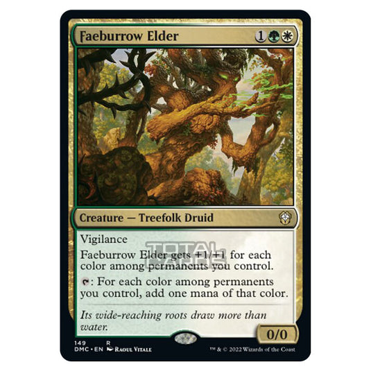 Magic The Gathering - Dominaria United Commander - Faeburrow Elder - 149/48