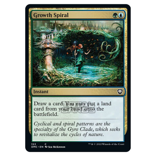 Magic The Gathering - Dominaria United Commander - Growth Spiral - 153/48