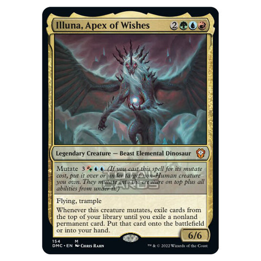 Magic The Gathering - Dominaria United Commander - Illuna, Apex of Wishes - 154/48