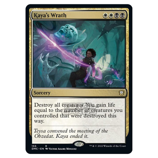 Magic The Gathering - Dominaria United Commander - Kaya's Wrath - 155/48