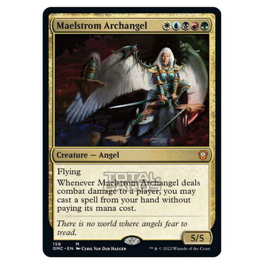 Magic The Gathering - Dominaria United Commander - Maelstrom Archangel - 158/48