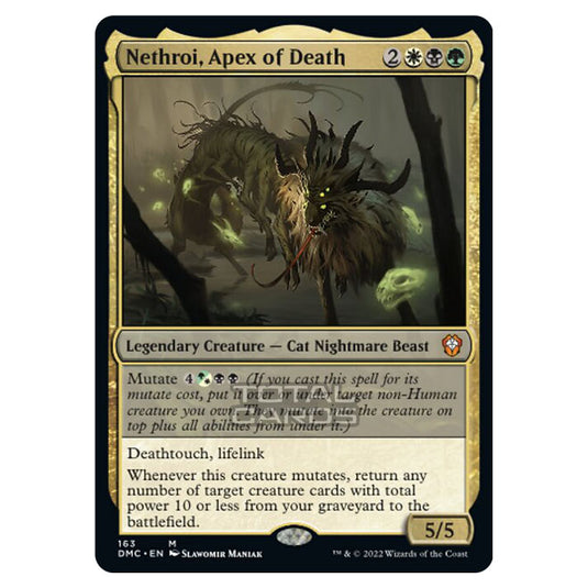 Magic The Gathering - Dominaria United Commander - Nethroi, Apex of Death - 163/48