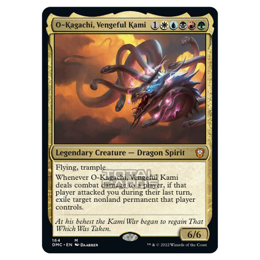 Magic The Gathering - Dominaria United Commander - O-Kagachi, Vengeful Kami - 164/48