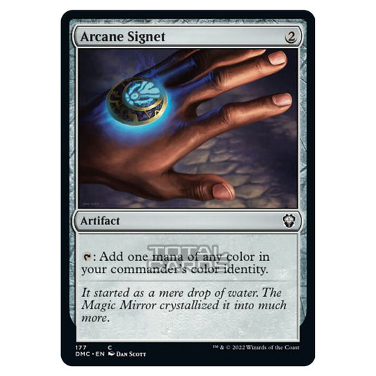 Magic The Gathering - Dominaria United Commander - Arcane Signet - 177/48