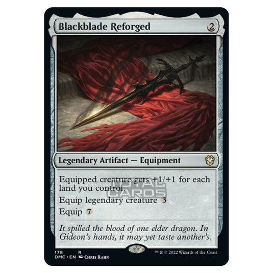 Magic The Gathering - Dominaria United Commander - Blackblade Reforged - 178/48