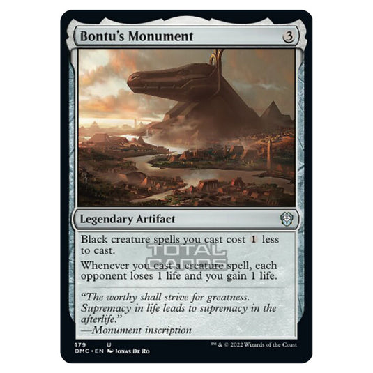 Magic The Gathering - Dominaria United Commander - Bontu's Monument - 179/48