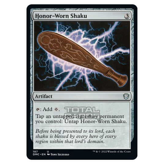 Magic The Gathering - Dominaria United Commander - Honor-Worn Shaku - 187/48