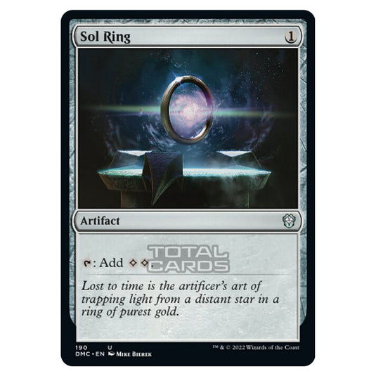 Magic The Gathering - Dominaria United Commander - Sol Ring - 190/48