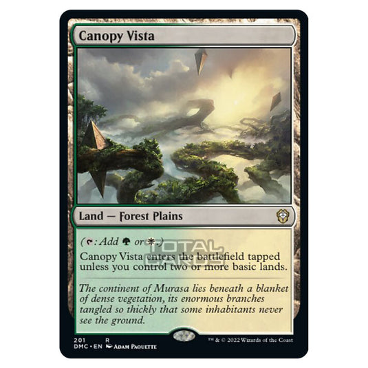 Magic The Gathering - Dominaria United Commander - Canopy Vista - 201/48