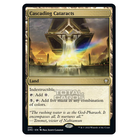 Magic The Gathering - Dominaria United Commander - Cascading Cataracts - 202/48