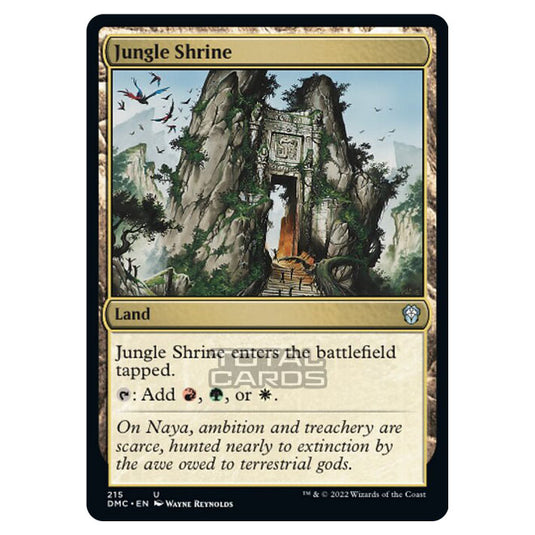 Magic The Gathering - Dominaria United Commander - Jungle Shrine - 215/48