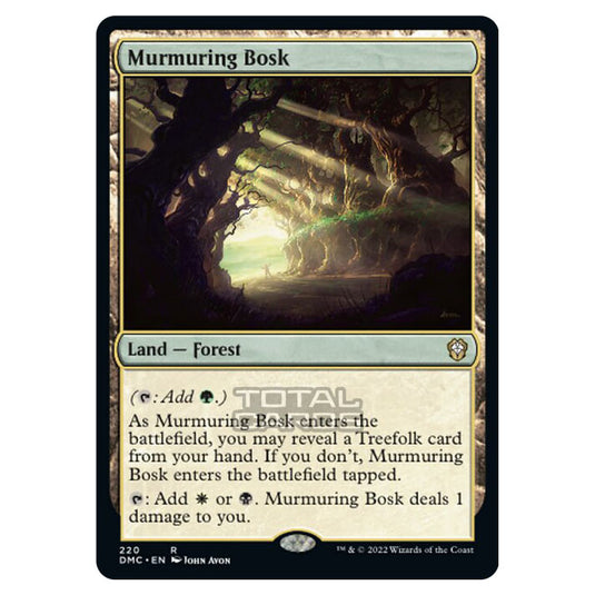 Magic The Gathering - Dominaria United Commander - Murmuring Bosk - 220/48