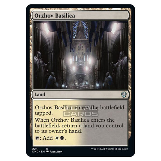 Magic The Gathering - Dominaria United Commander - Orzhov Basilica - 224/48