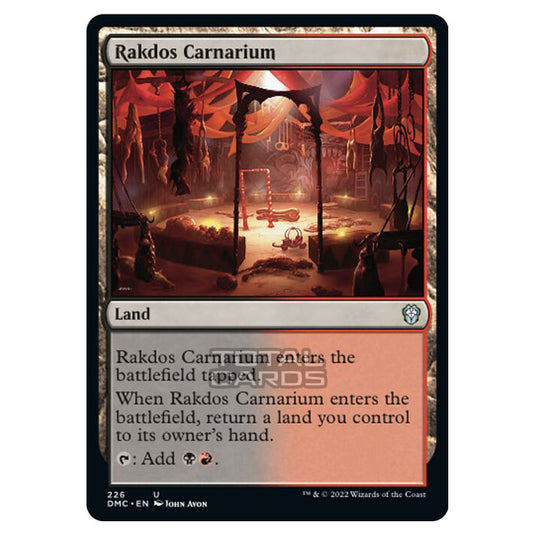 Magic The Gathering - Dominaria United Commander - Rakdos Carnarium - 226/48