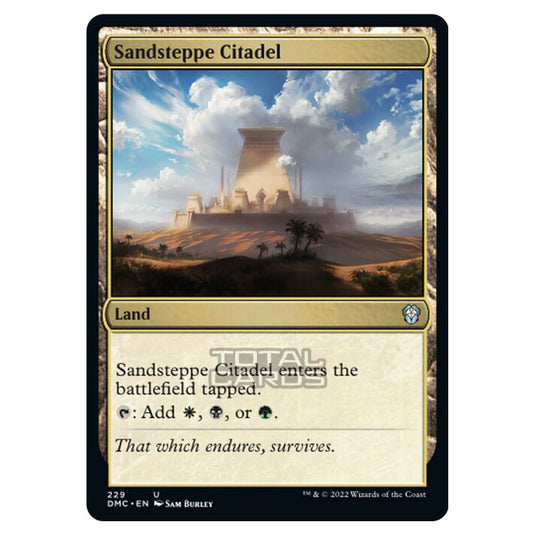 Magic The Gathering - Dominaria United Commander - Sandsteppe Citadel - 229/48