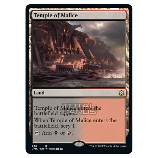 Magic The Gathering - Dominaria United Commander - Temple of Malice - 236/48