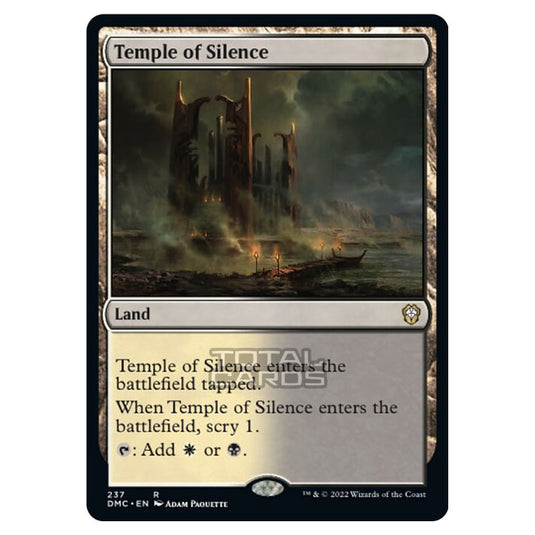 Magic The Gathering - Dominaria United Commander - Temple of Silence - 237/48