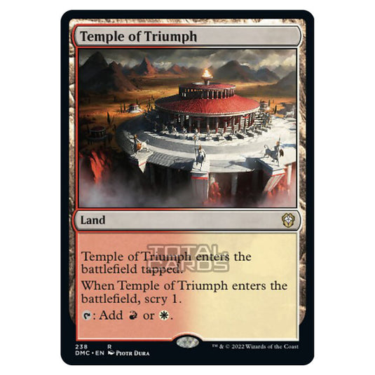 Magic The Gathering - Dominaria United Commander - Temple of Triumph - 238/48