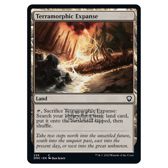 Magic The Gathering - Dominaria United Commander - Terramorphic Expanse - 239/48