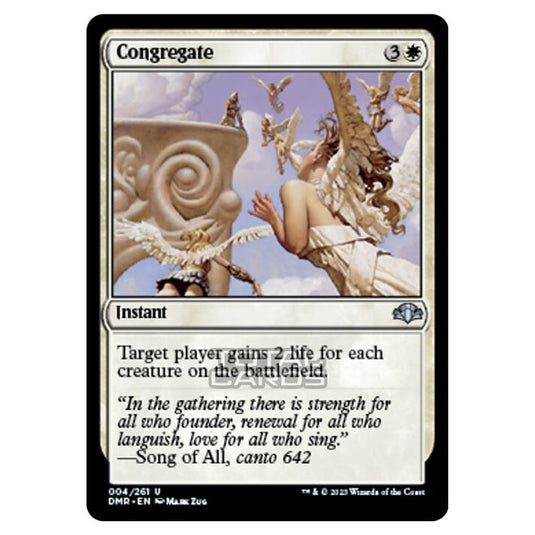 Magic The Gathering - Dominaria Remastered - Congregate - 004/261