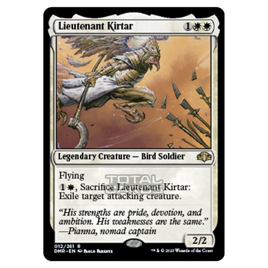 Magic The Gathering - Dominaria Remastered - Lieutenant Kirtar - 012/261