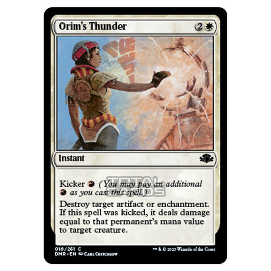 Magic The Gathering - Dominaria Remastered - Orim's Thunder - 018/261