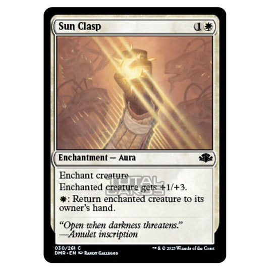 Magic The Gathering - Dominaria Remastered - Sun Clasp - 030/261