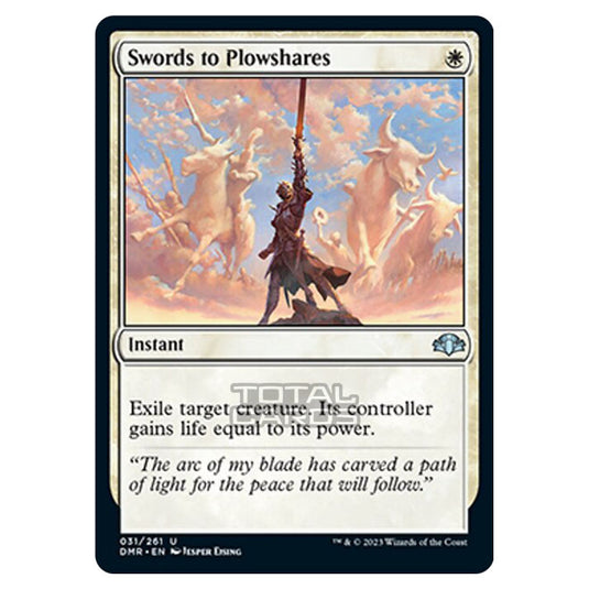 Magic The Gathering - Dominaria Remastered - Swords to Plowshares - 031/261