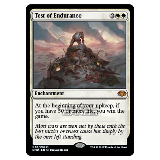 Magic The Gathering - Dominaria Remastered - Test of Endurance - 032/261