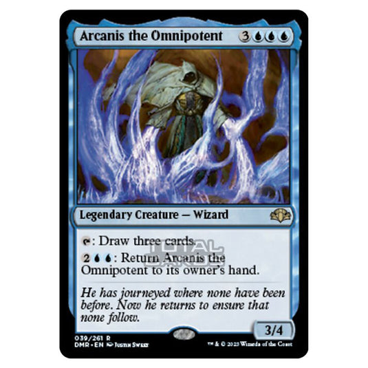 Magic The Gathering - Dominaria Remastered - Arcanis the Omnipotent - 039/261