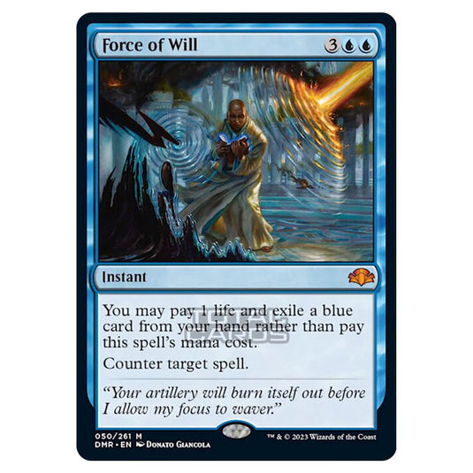 Magic The Gathering - Dominaria Remastered - Force of Will - 050/261