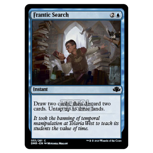 Magic The Gathering - Dominaria Remastered - Frantic Search - 051/261