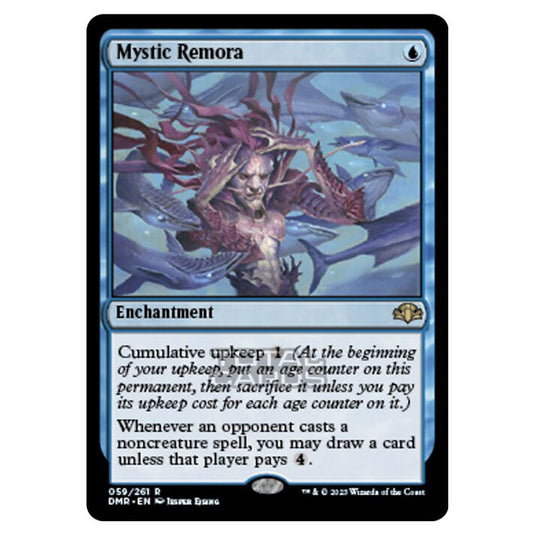 Magic The Gathering - Dominaria Remastered - Mystic Remora - 059/261