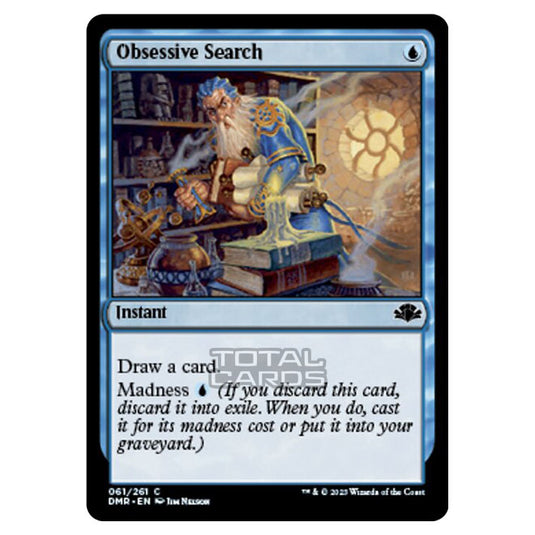 Magic The Gathering - Dominaria Remastered - Obsessive Search - 061/261