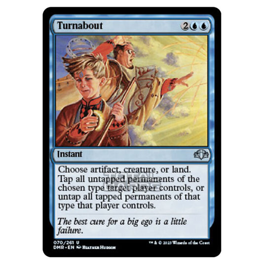 Magic The Gathering - Dominaria Remastered - Turnabout - 070/261