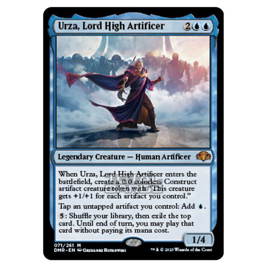 Magic The Gathering - Dominaria Remastered - Urza, Lord High Artificer - 071/261