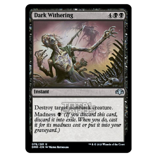 Magic The Gathering - Dominaria Remastered - Dark Withering - 079/261