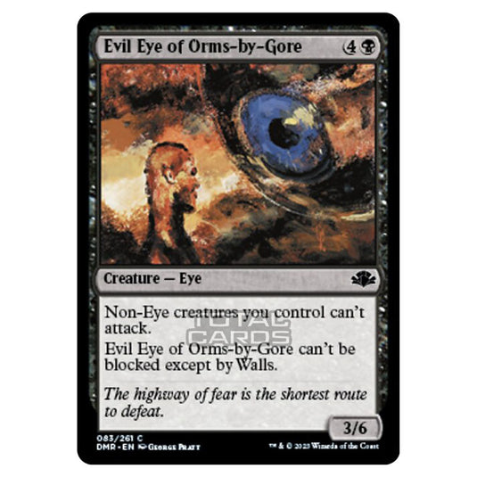 Magic The Gathering - Dominaria Remastered - Evil Eye of Orms-by-Gore - 083/261